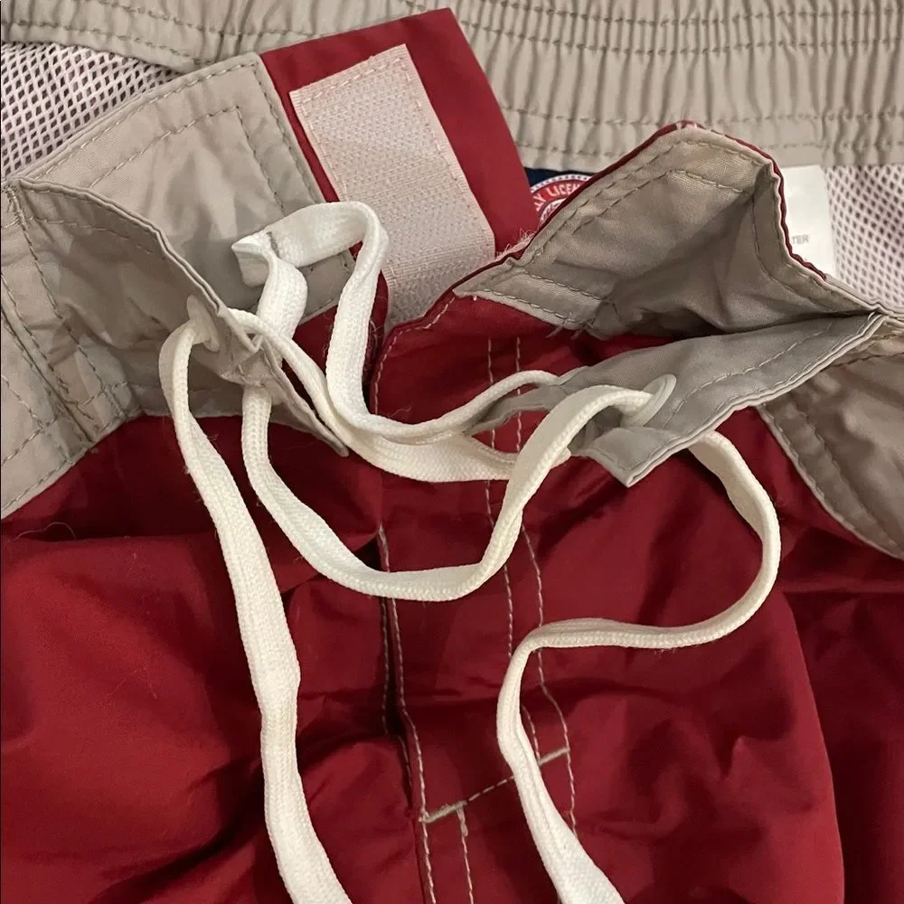 GIII Sports by Carl Banks Red University of Alabama Swim Trunks Mens XL